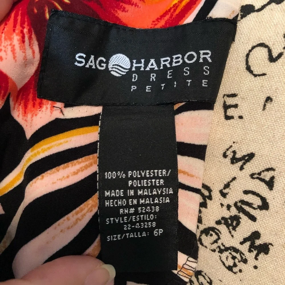 Sag harbor dress floral size 6P
